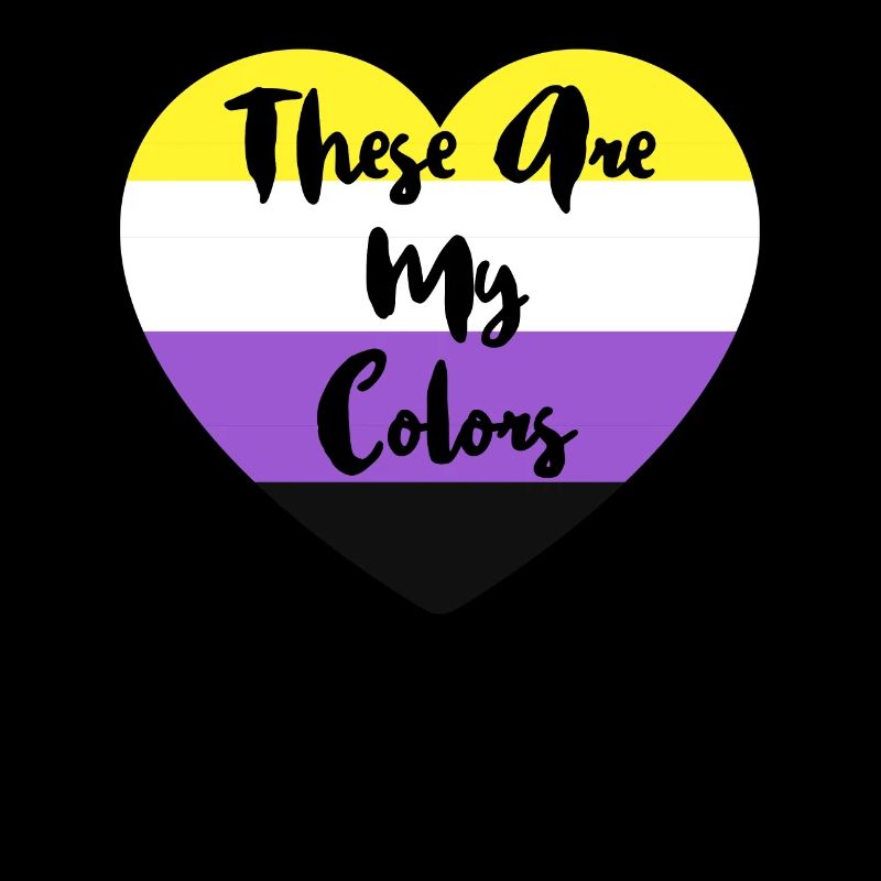 Non-binary non-binary flag LGBTQ gift