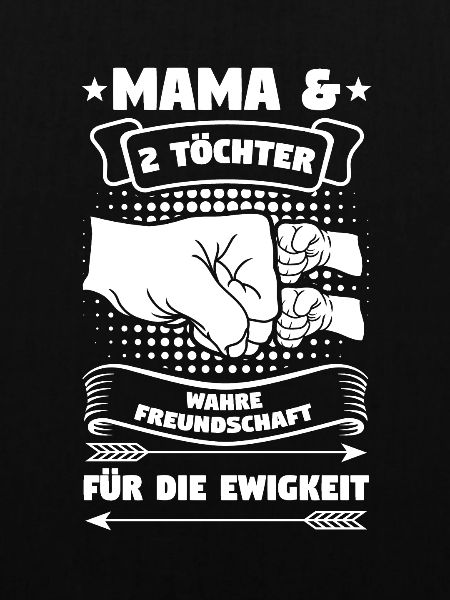 Mama 2 Töchter Töchter Geschenk