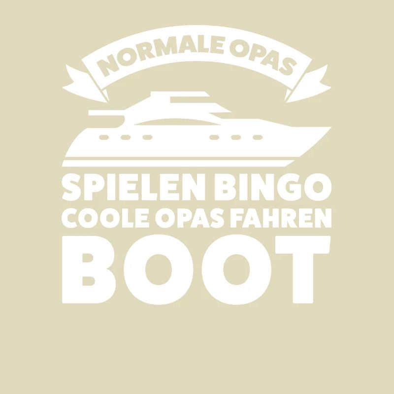 Boot Opa Bootfahrer Geschenk