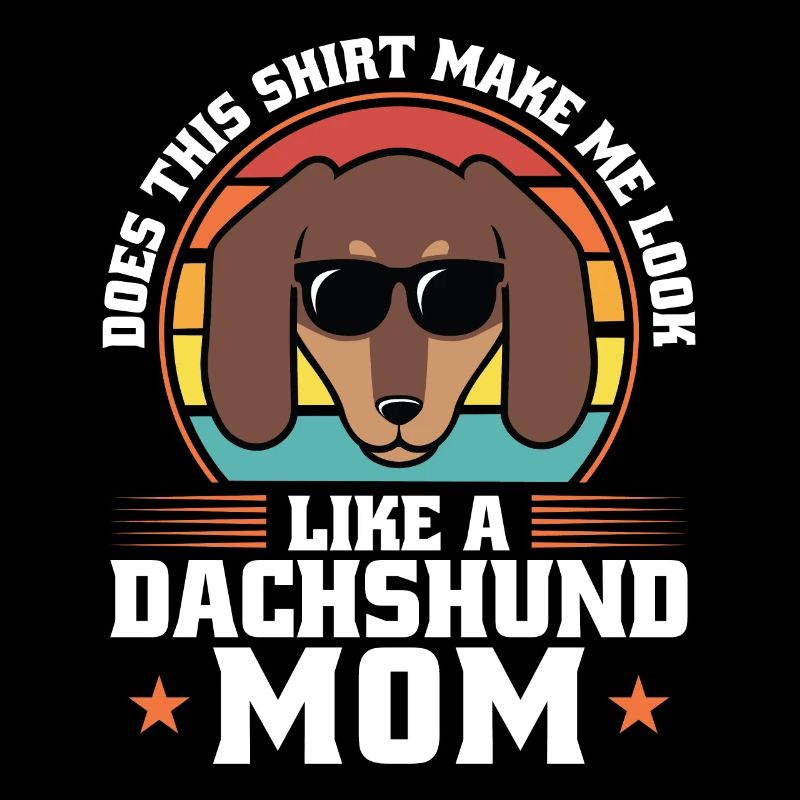 dackel Mama Dackel Haustiere Mutter Geschenk