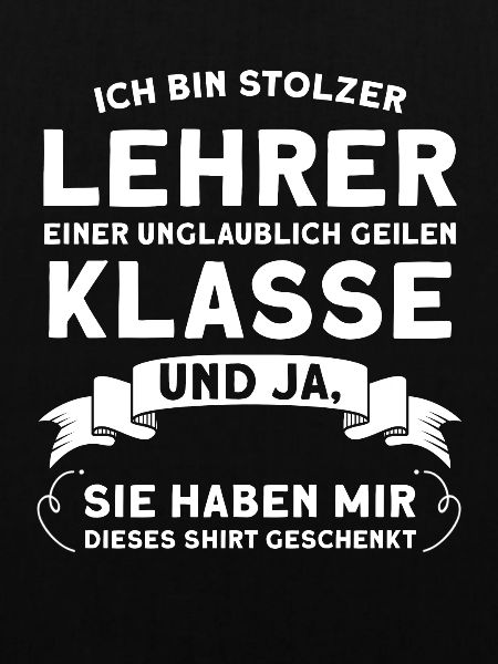 Lehrer Beruf Schullehrer Geschenk