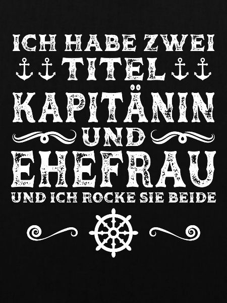 Kapitänin Boot Bootsbesitzerin Geschenk