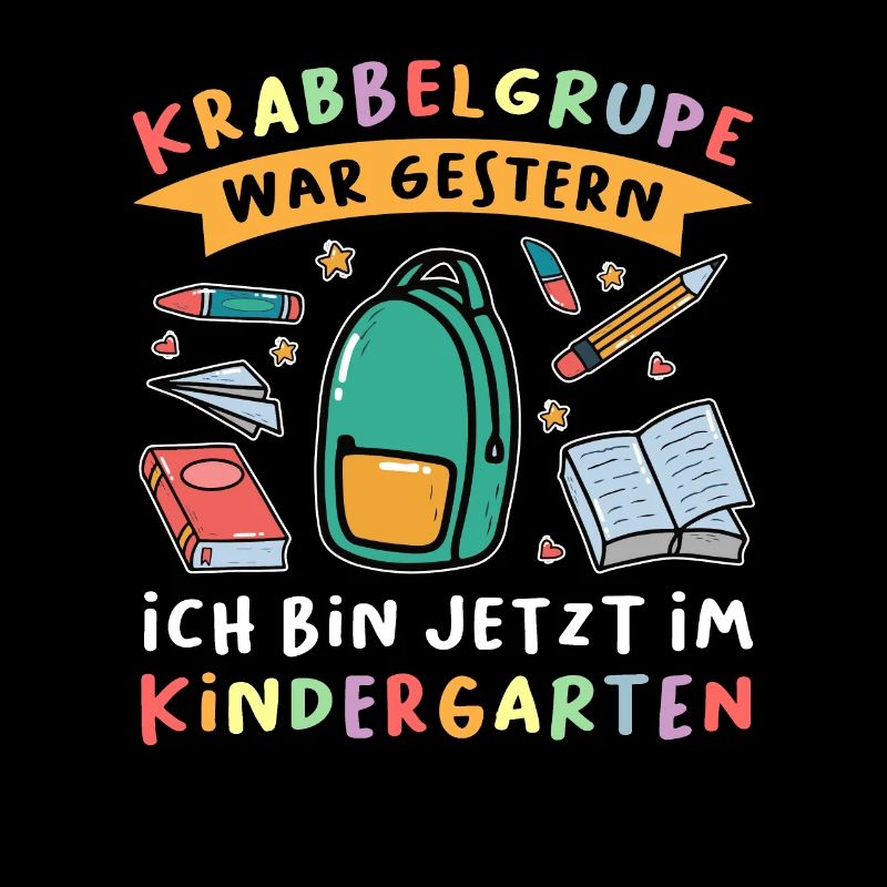 Kindergarten Anfang Kindergartenanfänger Geschenk