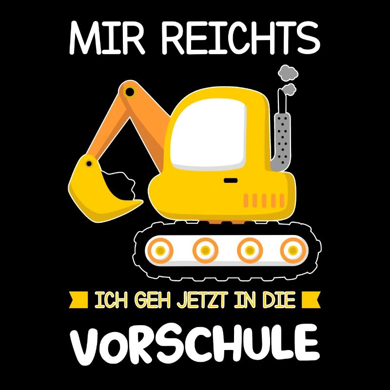 Vorschule Bagger Vorschüler Geschenk