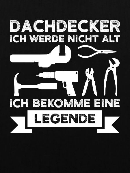 Dachdecker Beruf Dachdeckerei Geschenk