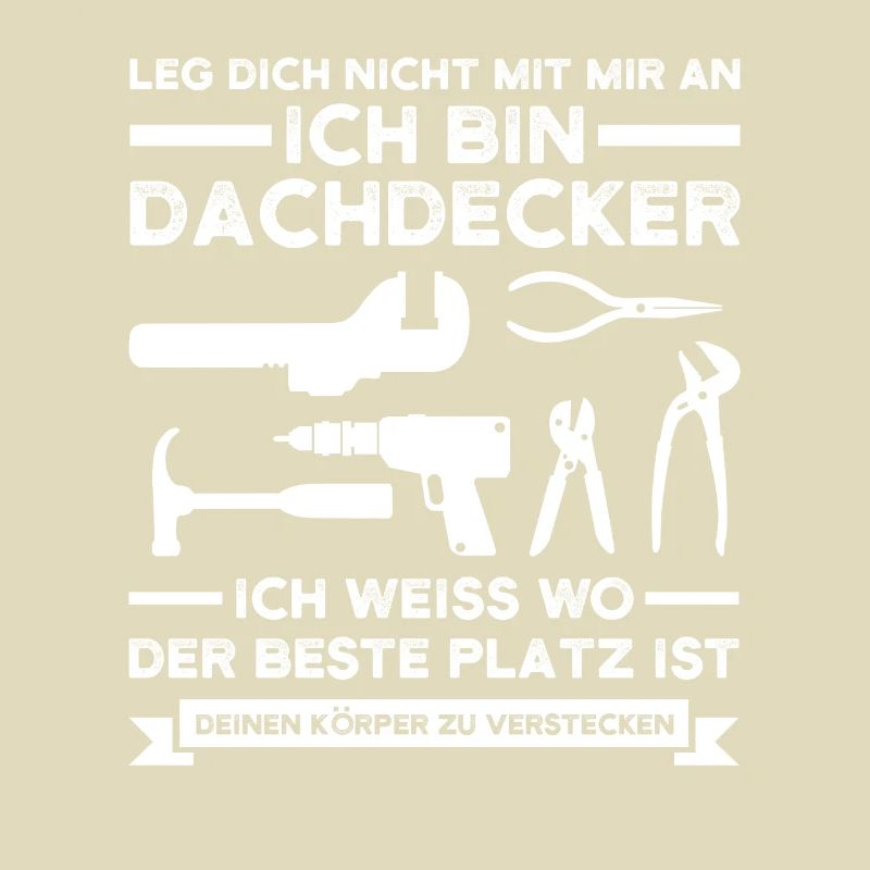 Dachdecker Beruf Dachdecken Geschenk
