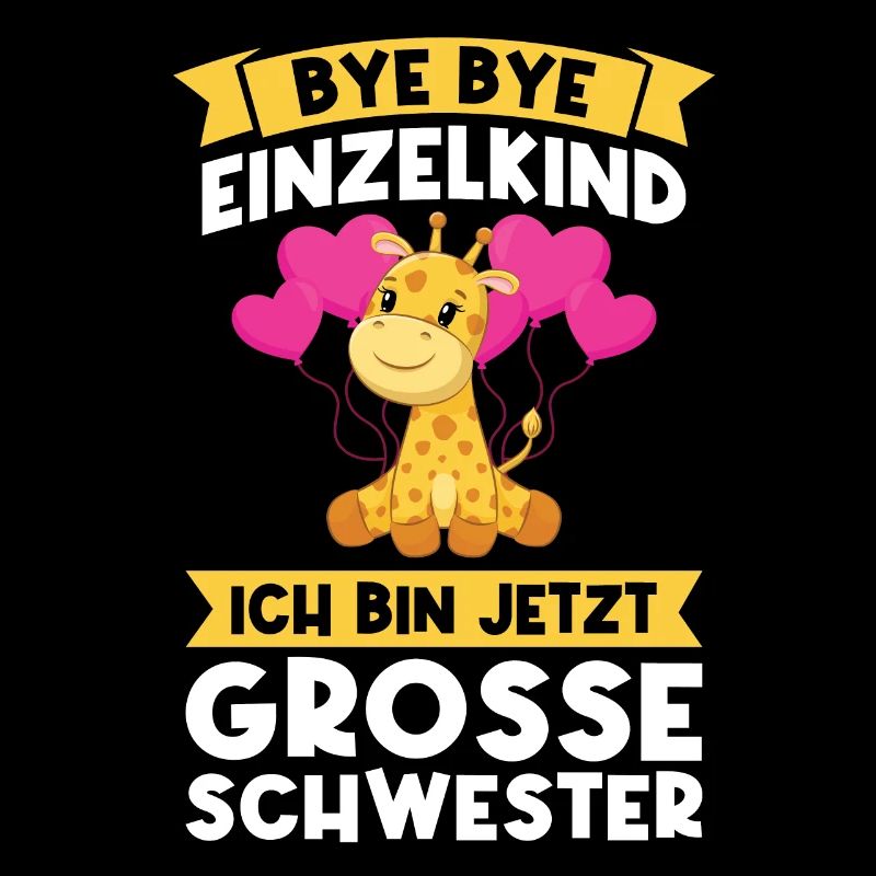 Schwestern Giraffe Grosse Schwester Geschenk
