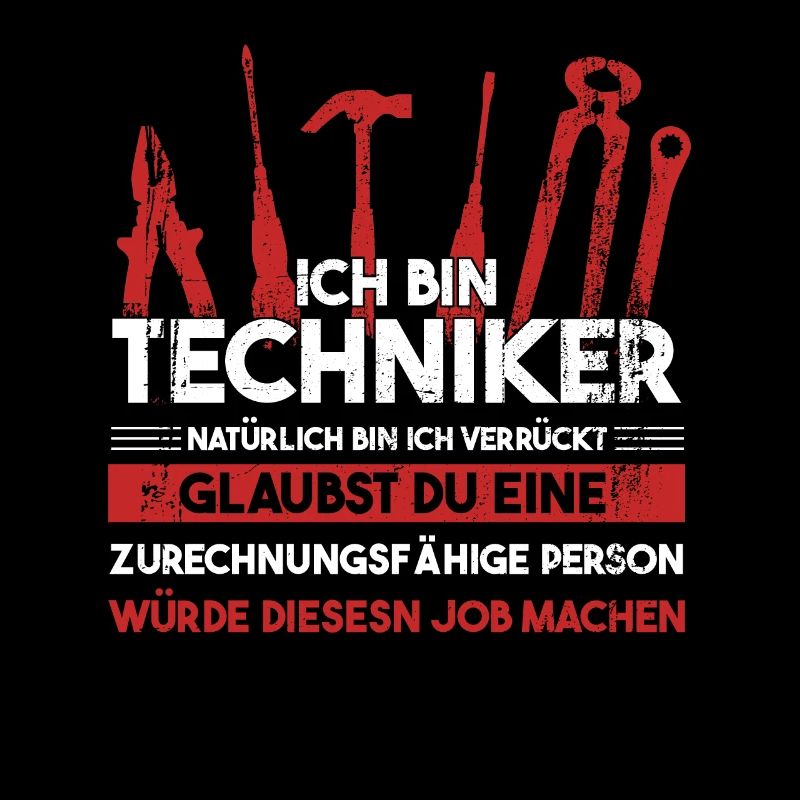 Techniker Beruf Technik Geschenk