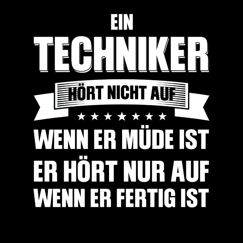 Techniker Beruf Technik Geschenk