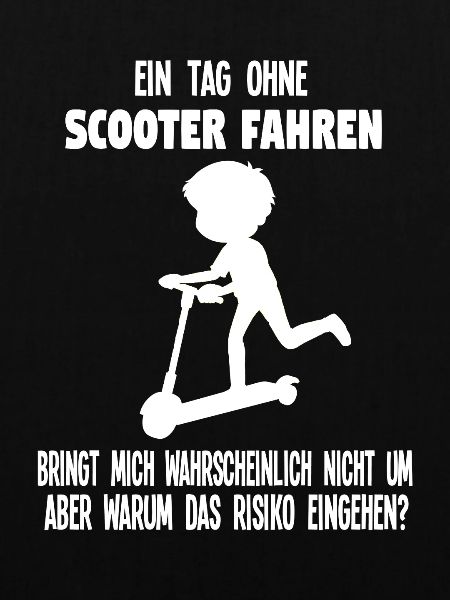 Scooter Roller Scooter-Fahrer Geschenk