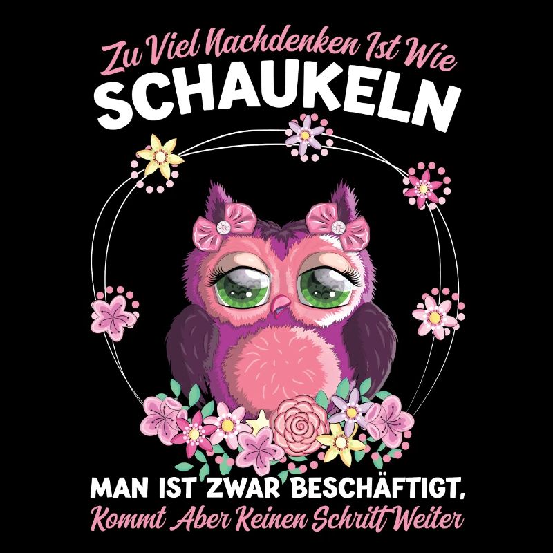 Eule Vogel Eulen Fans Geschenk