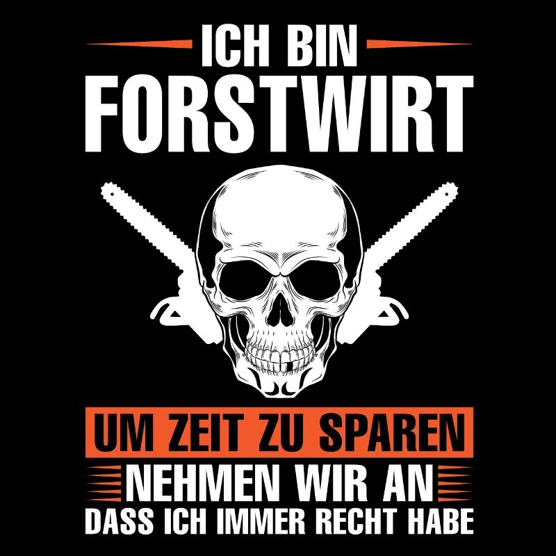 Forstwirt Beruf Holzfäller Geschenk