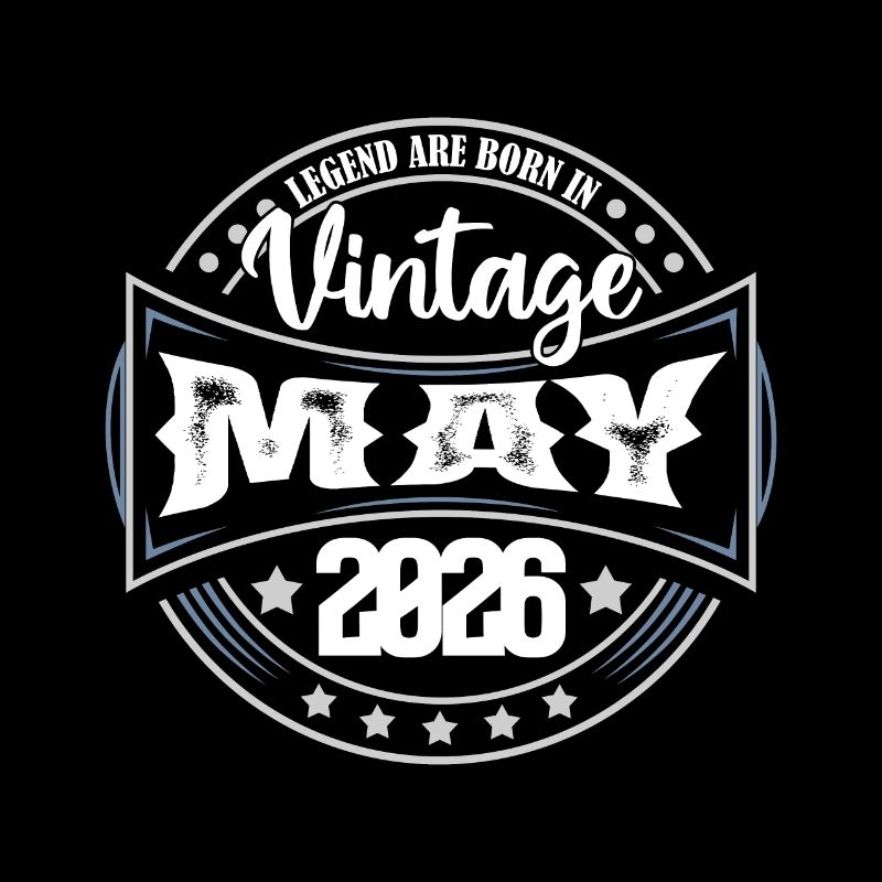 2026 May. Birthday gift May 2026. May.