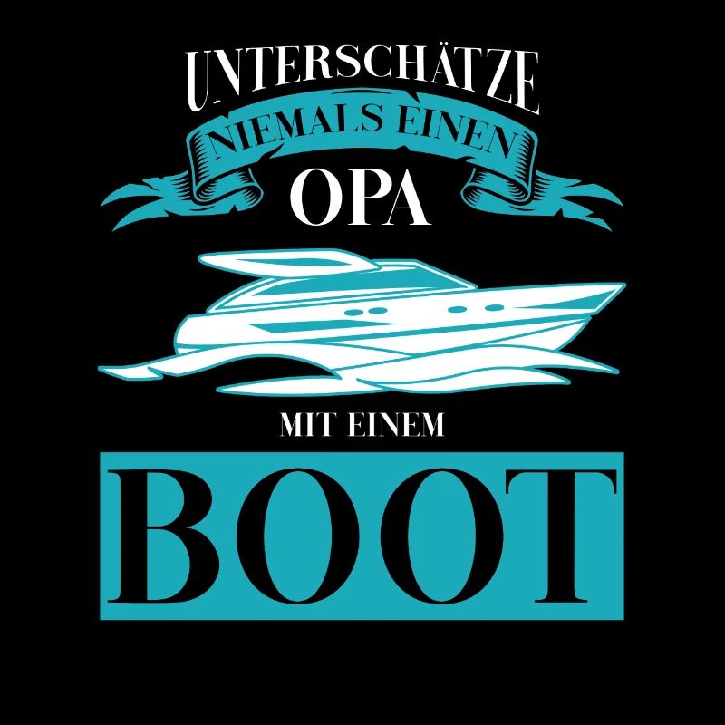 Boot Opa Großvater Geschenk