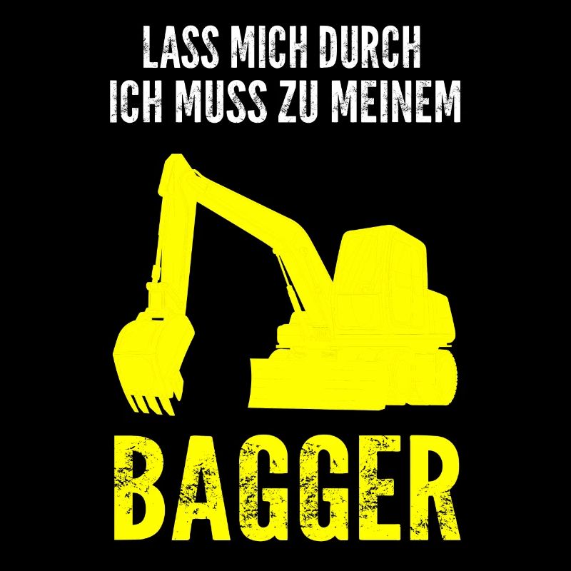 Baggerfahrer Bagger Fahrer Geschenk