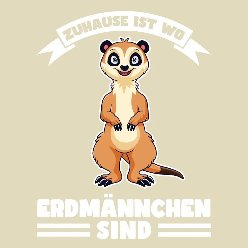 Tiere Erdmännchen Erdmännchene Geschenk