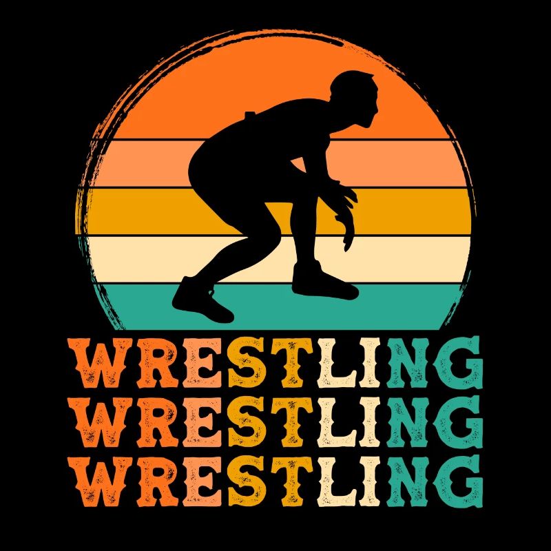 wrestl Retro-Design wrestl Geschenk