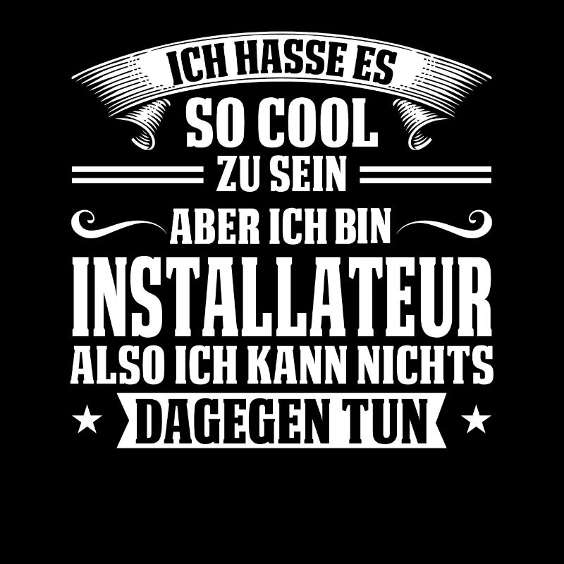 Installateur Beruf Installateure Geschenk