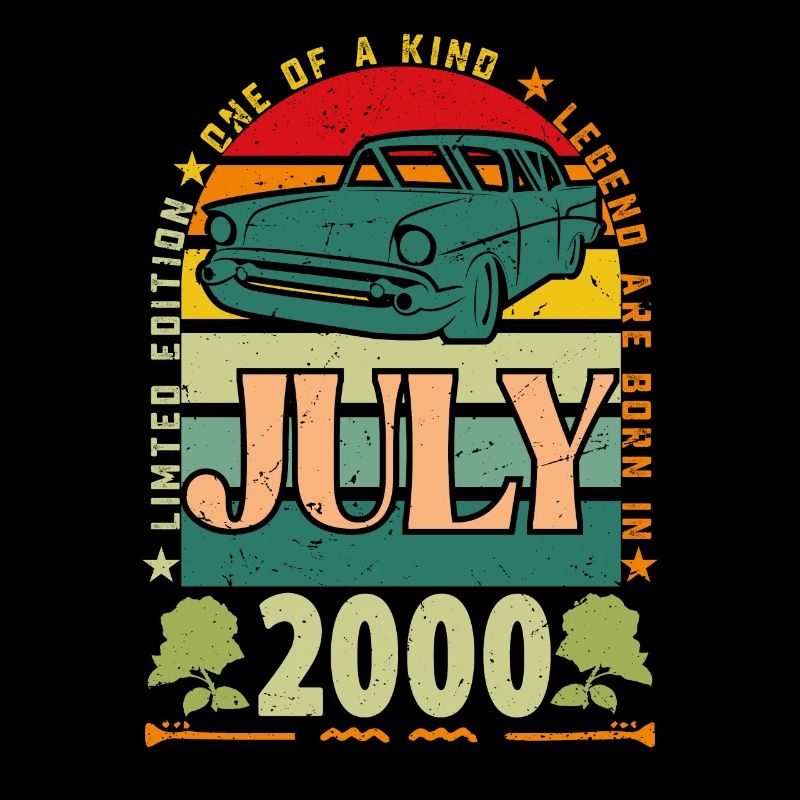 July 2000 birthday gift. July 2000.