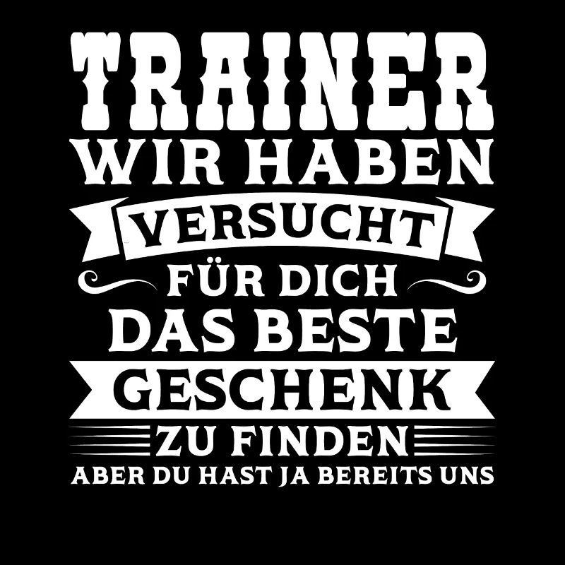 Sport Trainer Trainerin Geschenk