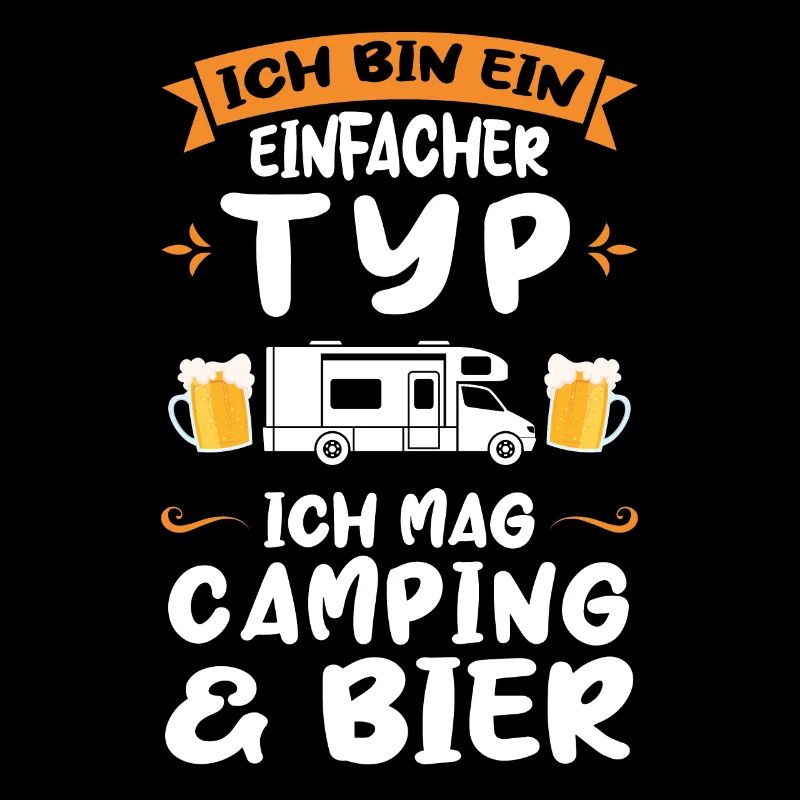 Campen Bier Campingplatz Geschenk