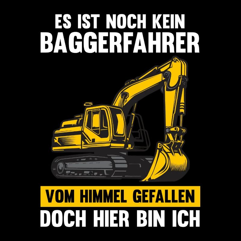 Bagger Fahrer Bagger Bauen Geschenk