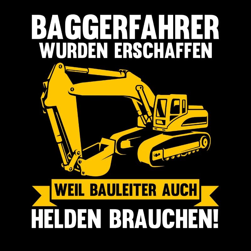 Bagger Fahrer Bagger Bauen Geschenk