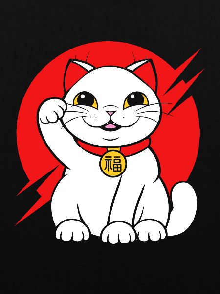 Maneki Neko Japan Glücksbringer