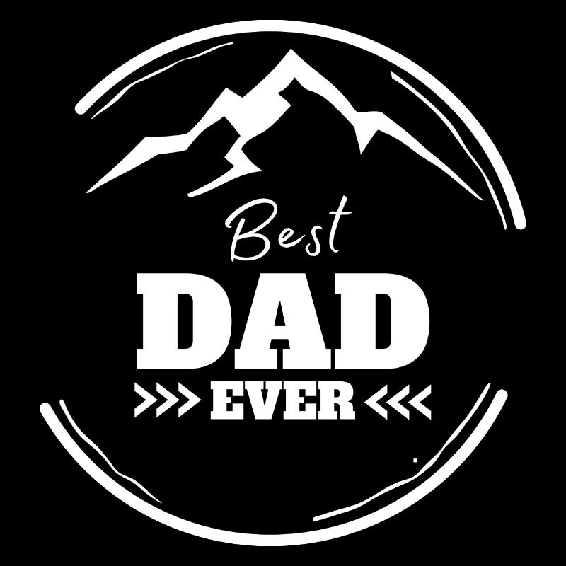 Bester Vater Papa Berge Geschenk