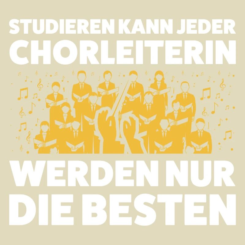 Chorleiterin Beruf Chorleitung Geschenk