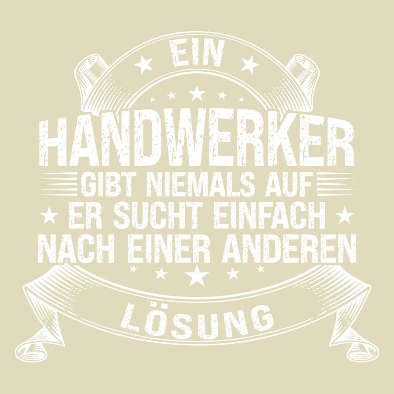 Handwerker Beruf Heimwerker Geschenk