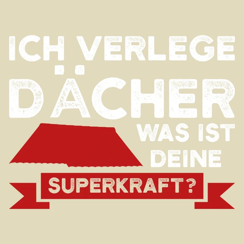 Dachdecker Beruf Dachdecken Geschenk