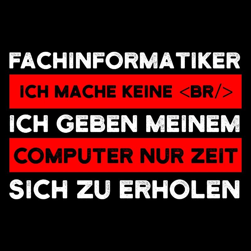 Fachinformatiker Beruf Coder Geschenk