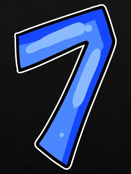 Number 7 Number