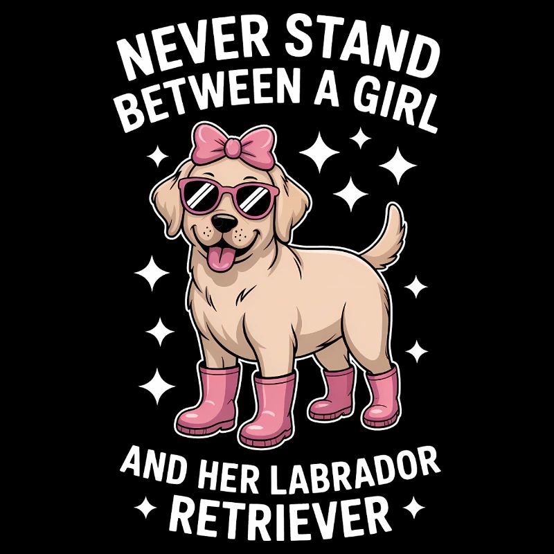 Labrador Sprüche Mädchen Lustige Labrador Geschenk