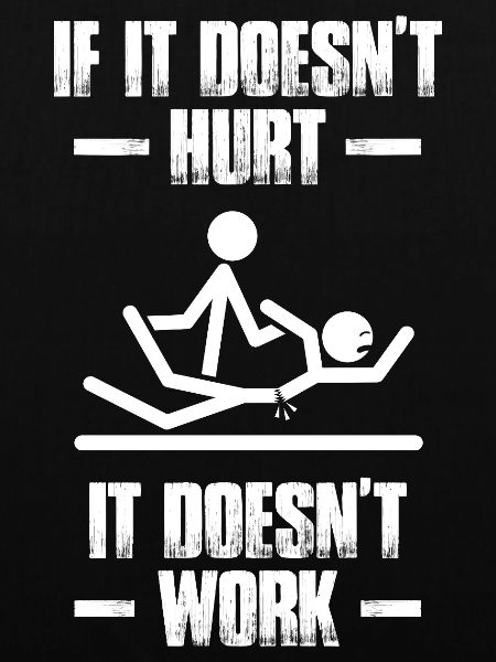 If it doesn't hurt Physiotherapie Physiotherapeut