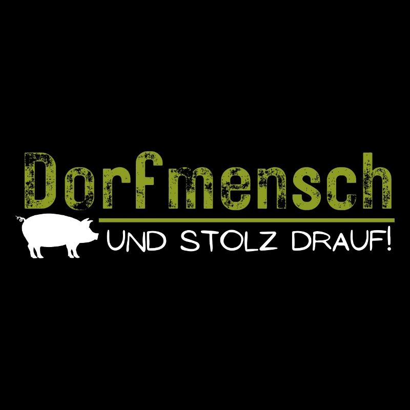 dorf mensch kind stolz drauf spruch geschenk idee