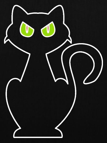 Wütende Katze