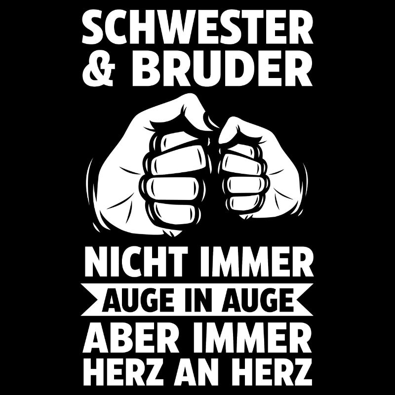 Schwester und Bruder Bruder