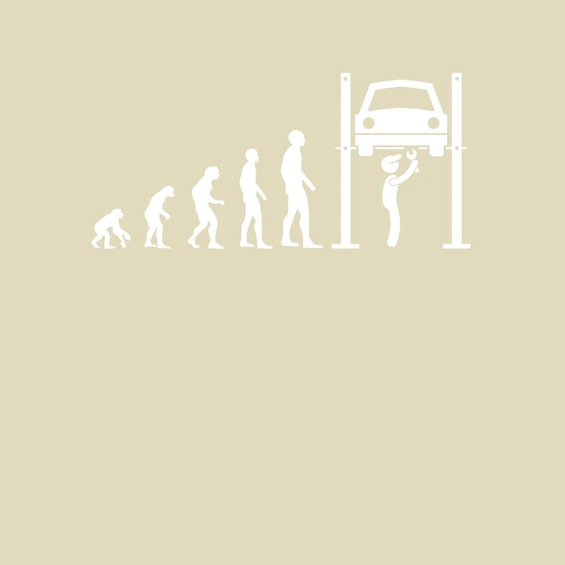 evolution mechanic humor mechanical man funny