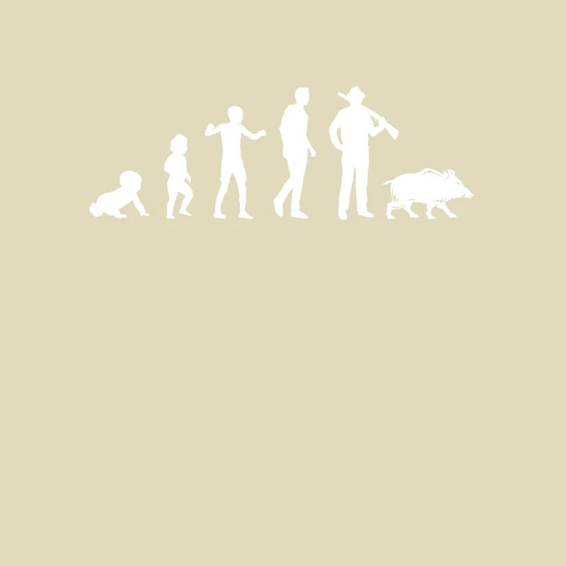 evolution jäger humor jäger mann opa geschenk