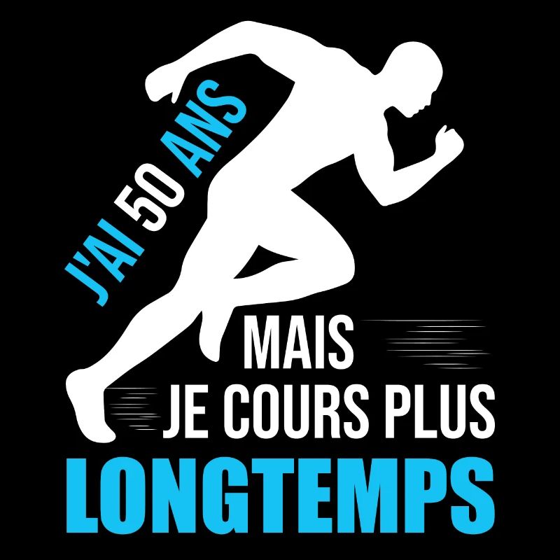 Coureur 50 ans Running Papa Papi Cadeau
