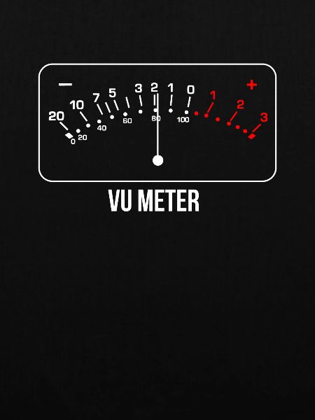 VU Meter Tontechniker Geschenk
