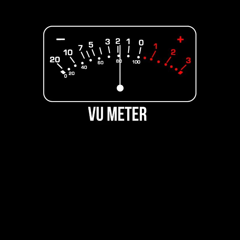 VU Meter Tontechniker Geschenk
