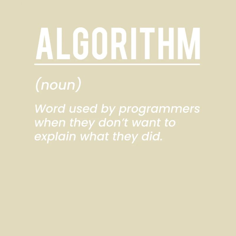 Algorithm Definition Algorithmus Geschenk