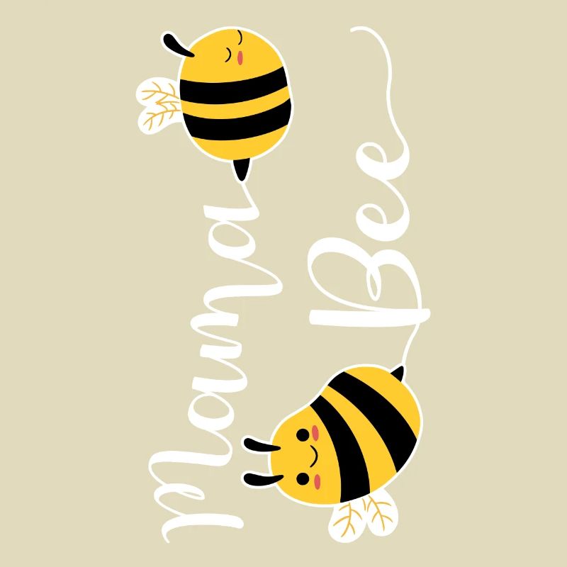 Mama Bee Shirt Geschenk Mutter Muttertag