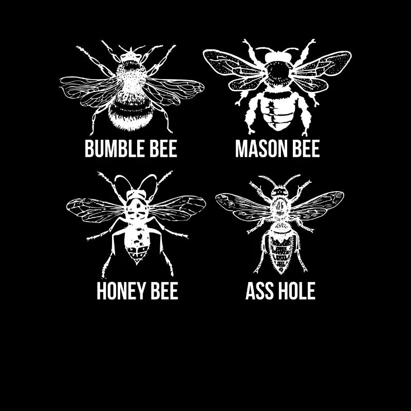 Bee Types Shirt Gift