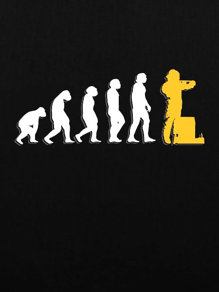 Evolution Beekeeper Imker Shirt Geschenk