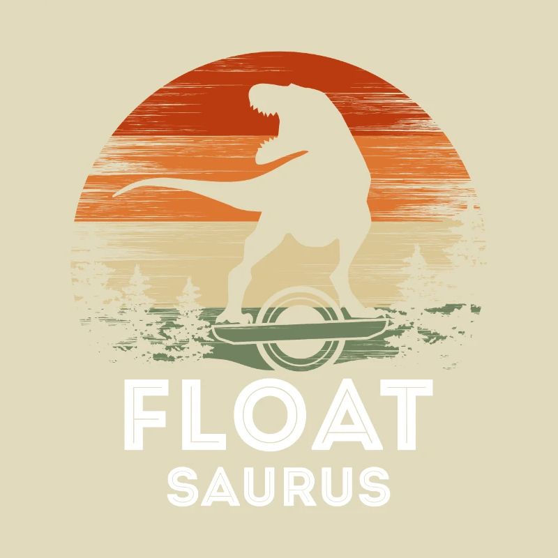 Float Saurus Shirt Geschenk Onewheel