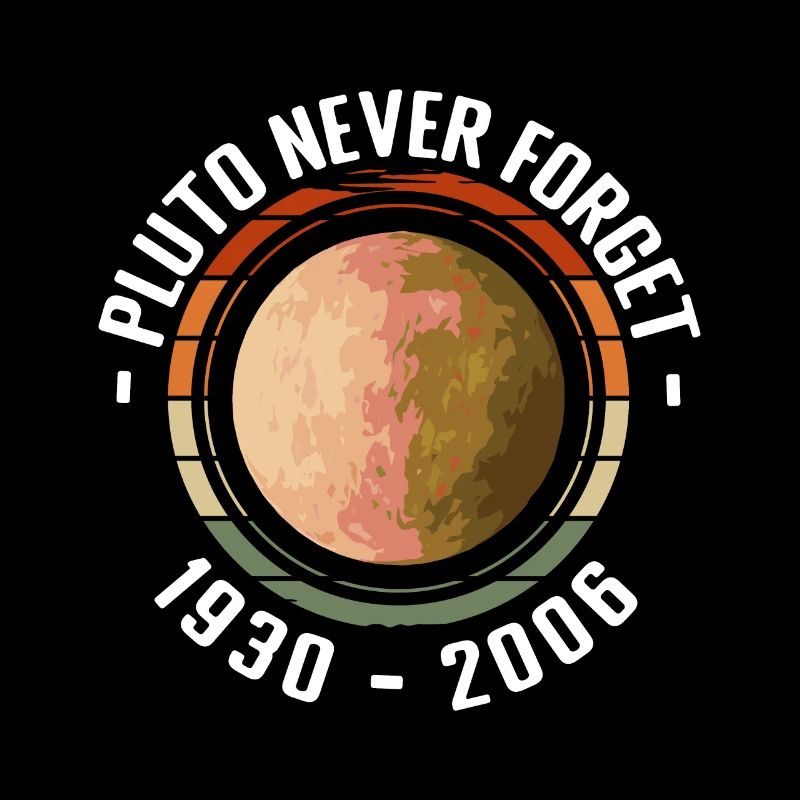 Pluto Never Forget 1930-2006 Shirt